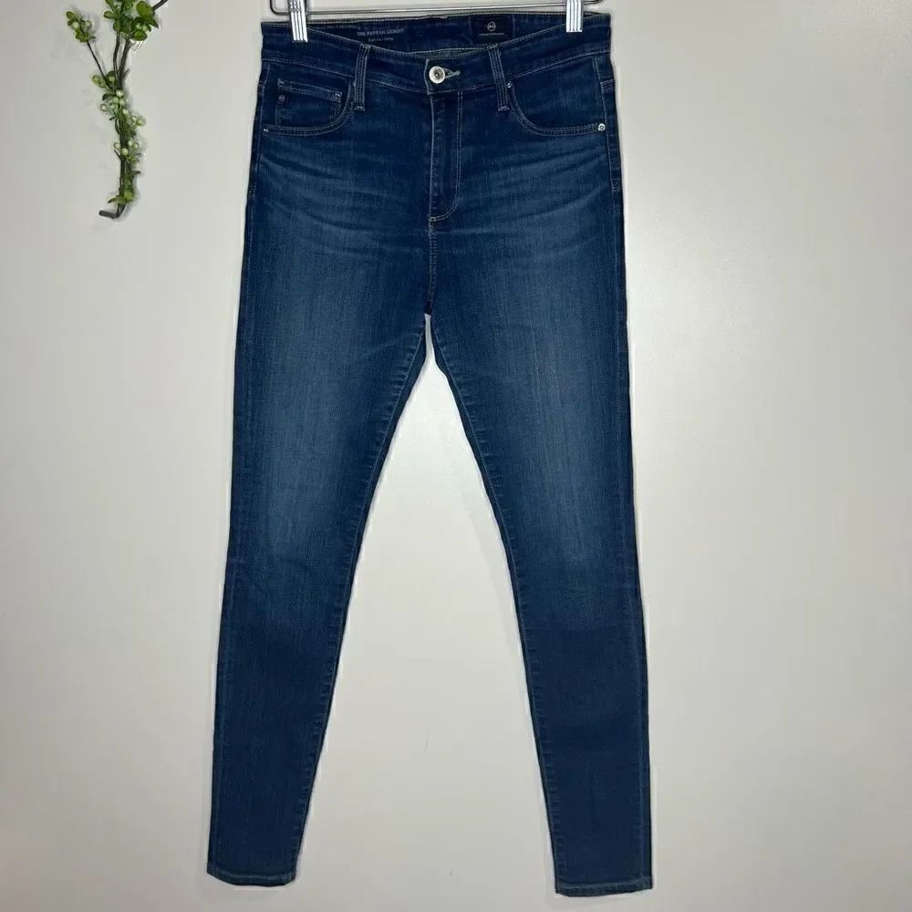 AG Adriano Goldschmeid The Farrah High Rise Skinny Jeans